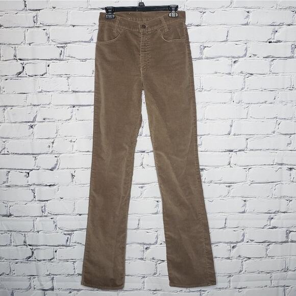 Vintage 1970s Velour 547 White Tab Levi's, size 30x35 (28x35) - Picture 2 of 13